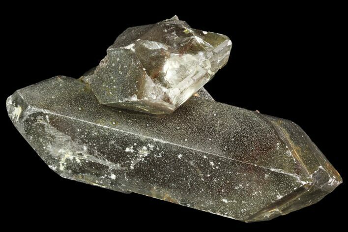 Tabular, Yellow-Brown Barite Crystal Cluster - Morocco #109908